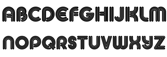 MACCOS Demo Bold Font LOWERCASE
