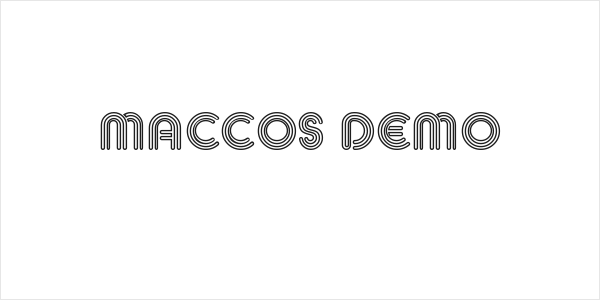 MACCOS Demo Logo