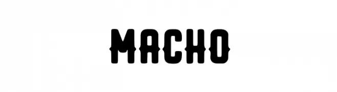 MACHO  Frei Schriftart Herunterladen