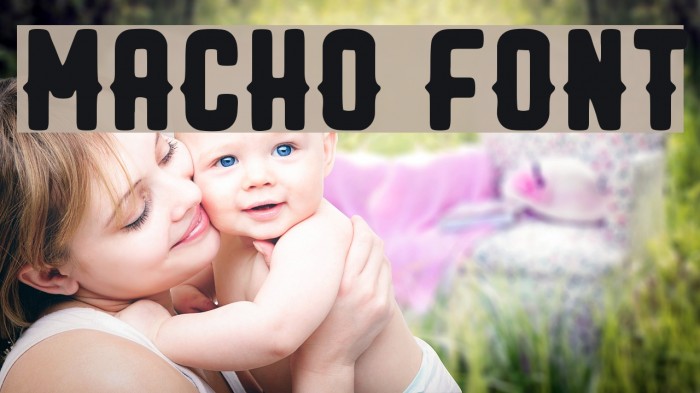 MACHO Font examples