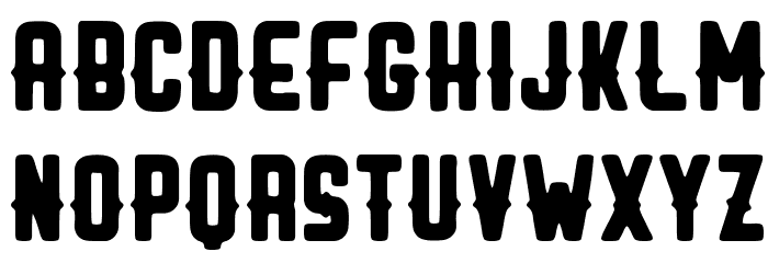 MACHO Font LOWERCASE