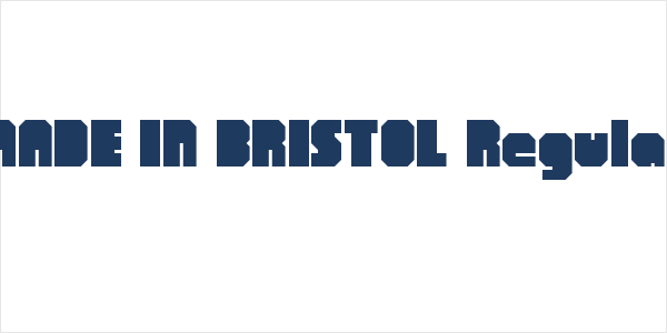 MADE IN BRISTOL Regular Logo