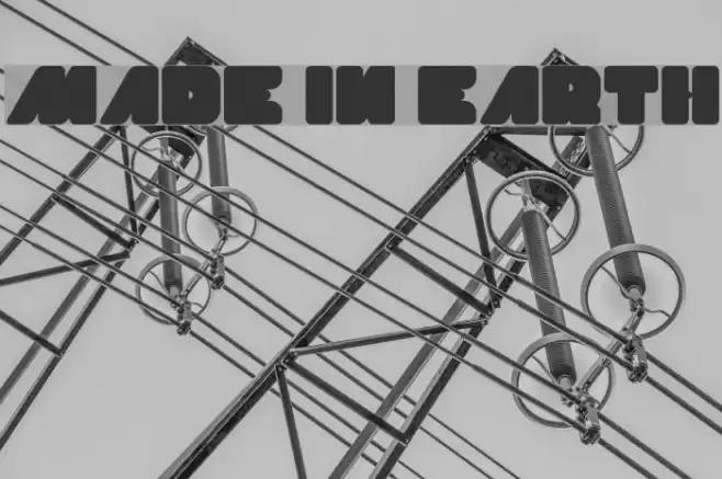 MADE IN EARTH Caratteri examples