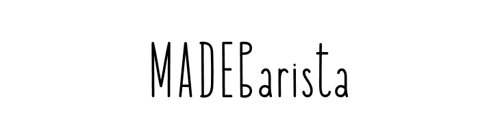 MADEBarista  font caratteri gratis
