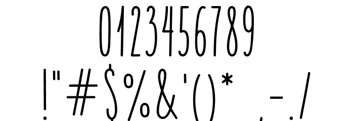 MADEBarista Font OTHER CHARS