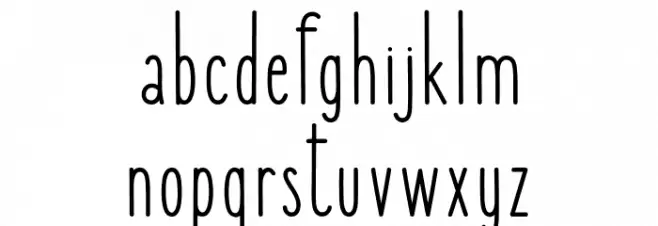 MADEBarista Font LOWERCASE