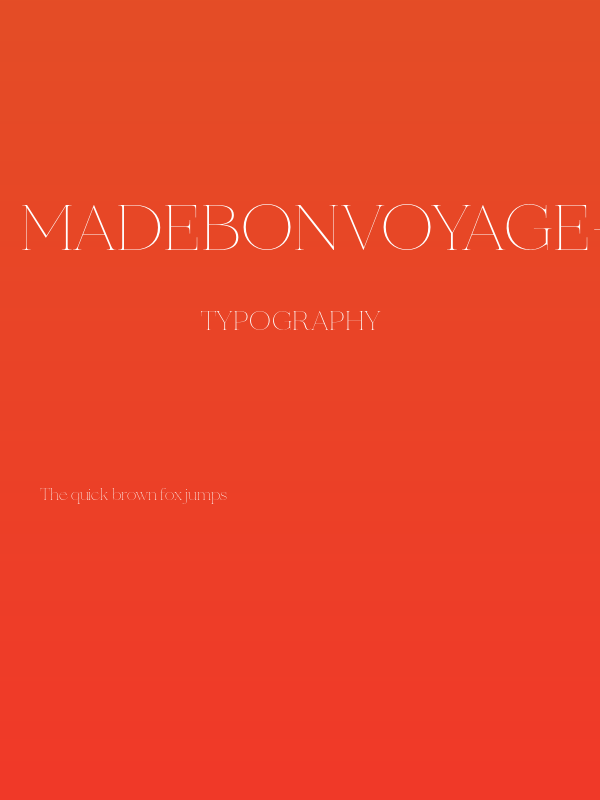 MADEBonVoyage-Thin Poster