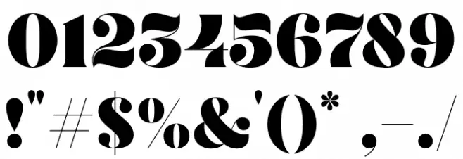 MADEBruno Font OTHER CHARS