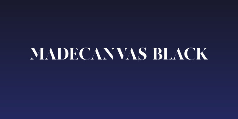 MADECanvas-Black Social Header