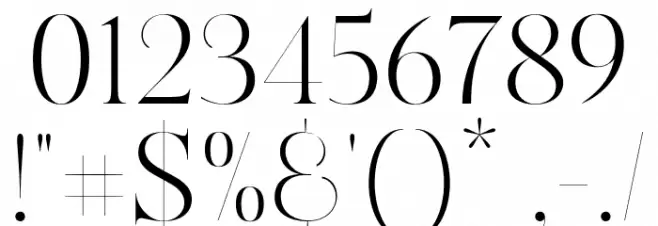 MADECanvas-Light Font OTHER CHARS