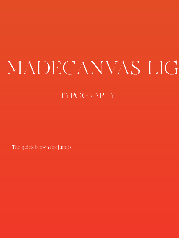 MADECanvas-Light Poster
