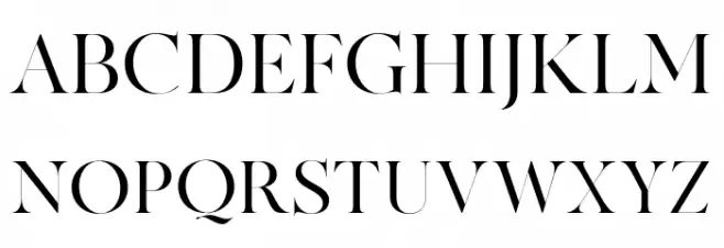 MADECanvas Font Litere mari