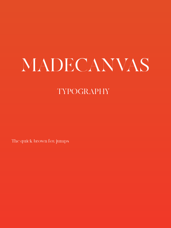 MADECanvas Poster