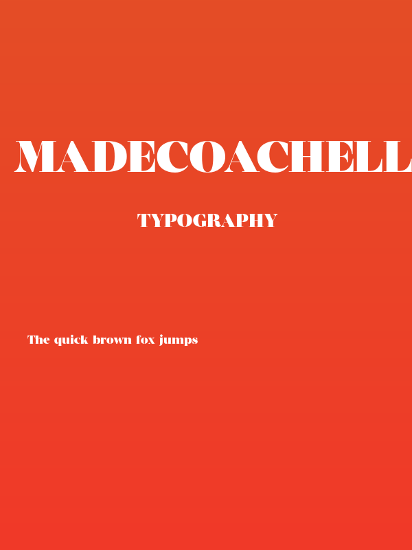MADECoachella-Black Poster