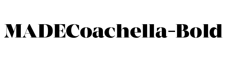 MADECoachella-Bold  baixar fontes gratis