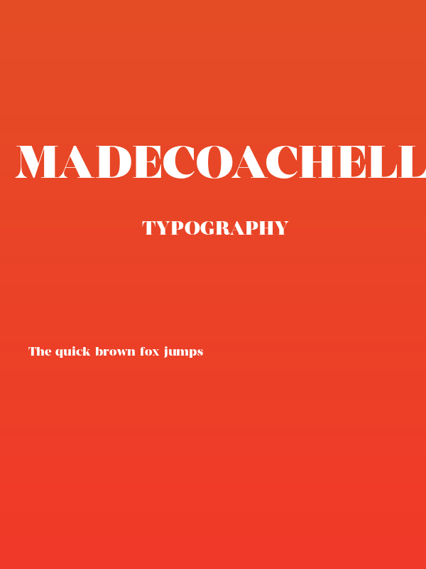 MADECoachella-Bold Poster