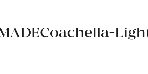 MADECoachella-Light Logo