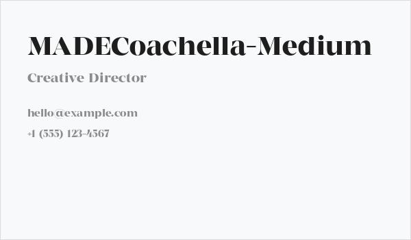 MADECoachella-Medium Business Card