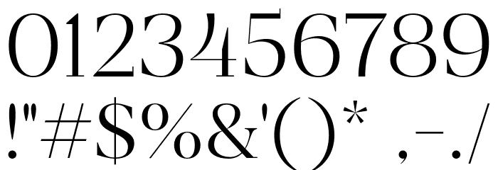 MADECoachella-Thin Font OTHER CHARS