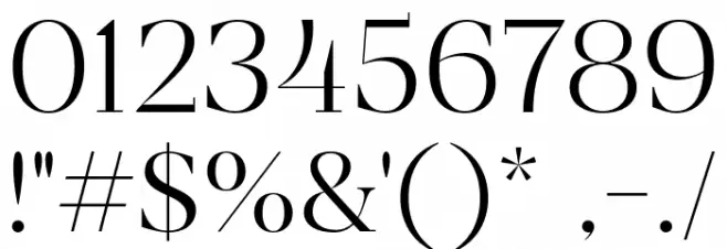 MADECoachella-Thin Font OTHER CHARS