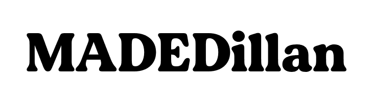MADEDillan  नि: शुल्क फ़ॉन्ट्स डाउनलोड