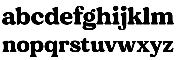 MADEDillan Font LOWERCASE