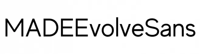 MADEEvolveSans  les polices de caractères gratuit tlcharger