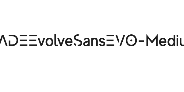 MADEEvolveSansEVO-Medium Logo