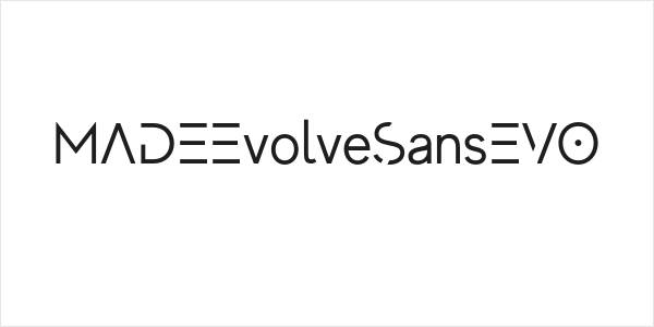 MADEEvolveSansEVO Logo