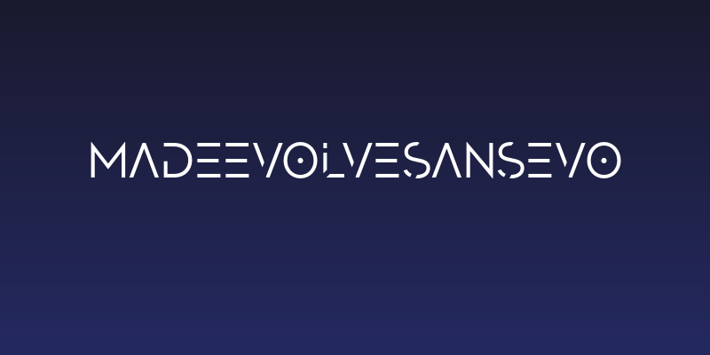MADEEvolveSansEVO Social Header