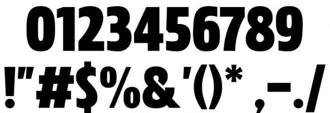 MADEFlorenceSans Font OTHER CHARS