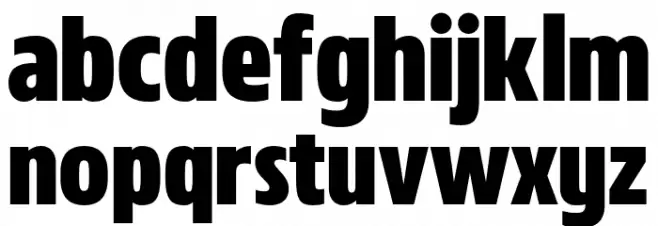 MADEFlorenceSans Font LOWERCASE