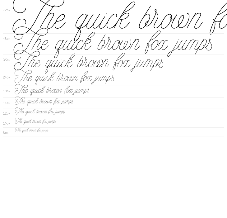 MADEFlorenceScript Waterfall