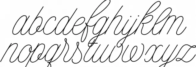 MADEFlorenceScript Fonte MINÚSCULAS