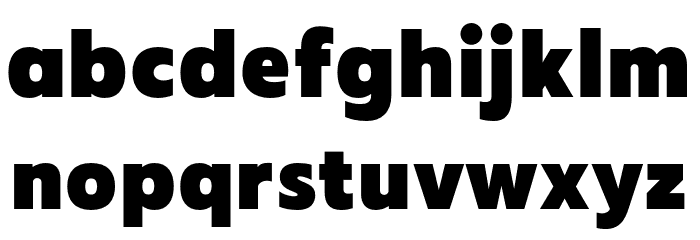 MADEFutureX-Black Font LOWERCASE