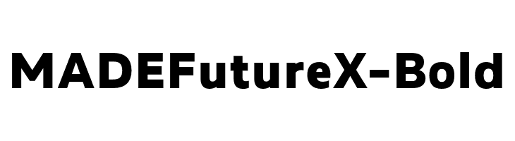 MADEFutureX-Bold  Free Fonts Download