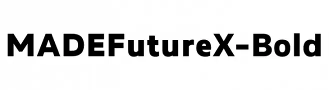 MADEFutureX-Bold  Free Fonts Download