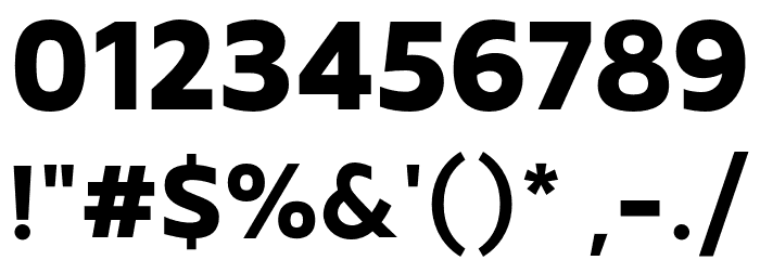 MADEFutureX-Bold Font OTHER CHARS