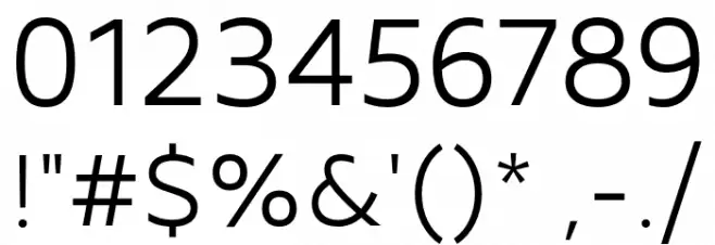 MADEFutureX-Light Font OTHER CHARS