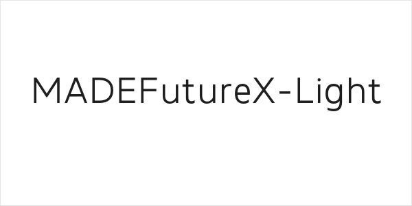 MADEFutureX-Light Logo