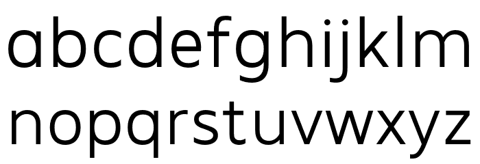 MADEFutureX-Light Font LOWERCASE