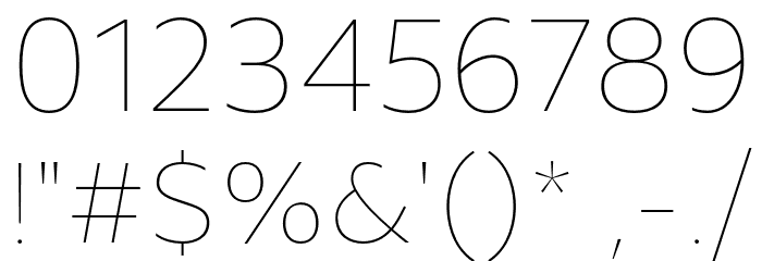 MADEFutureX-Line Font OTHER CHARS