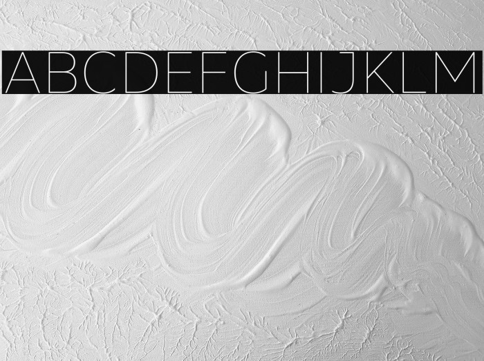 MADEFutureX-Line Font examples