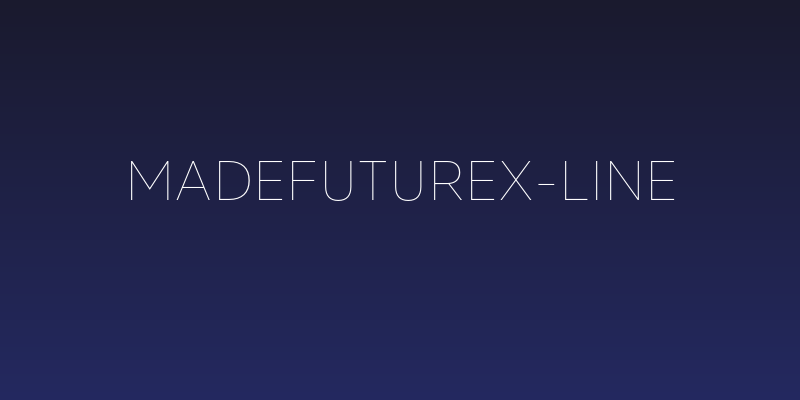 MADEFutureX-Line Social Header