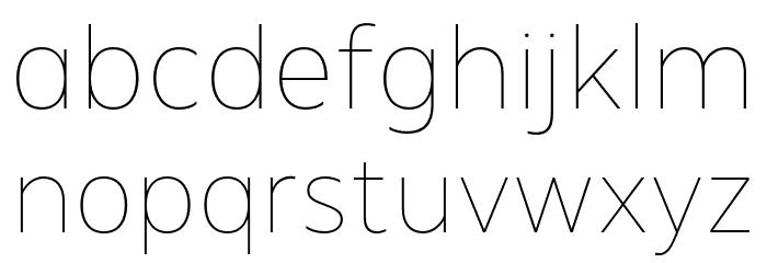MADEFutureX-Line Font LOWERCASE