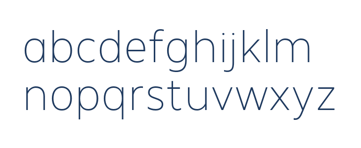 MADEFutureX-Thin Lowercase