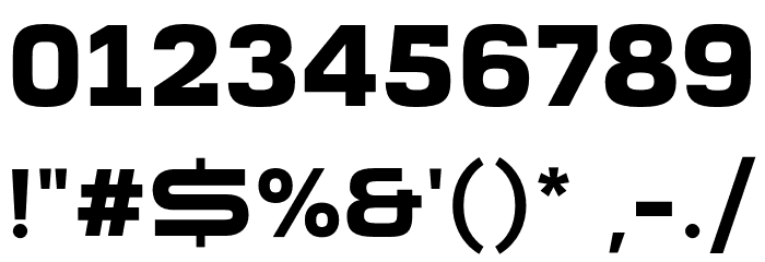 MADEFutureXHEADER-Bold Font OTHER CHARS