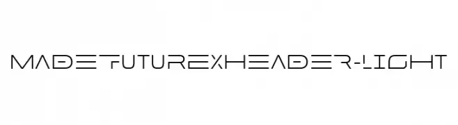 MADEFutureXHEADER-Light  नि: शुल्क फ़ॉन्ट्स डाउनलोड