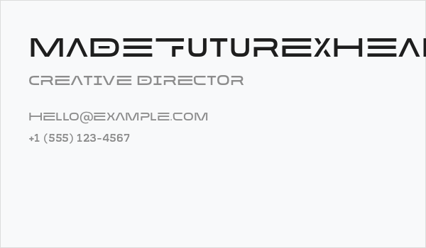 MADEFutureXHEADER-Medium Business Card