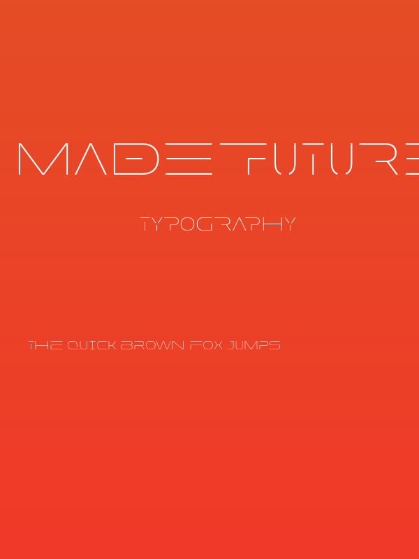 MADEFutureXHEADER-Thin Poster